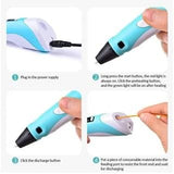3D Printing Pen for Kids – Safe, Easy & Creative Drawing Tool (with PLA Refills)