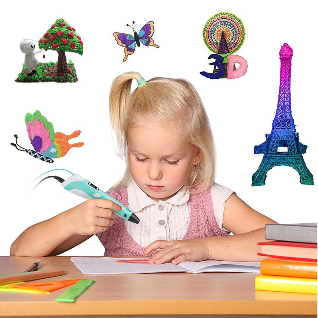 3D Printing Pen for Kids – Safe, Easy & Creative Drawing Tool (with PLA Refills)