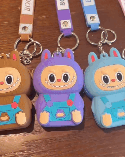 Labubu - AirPods Case with Keychain Strap