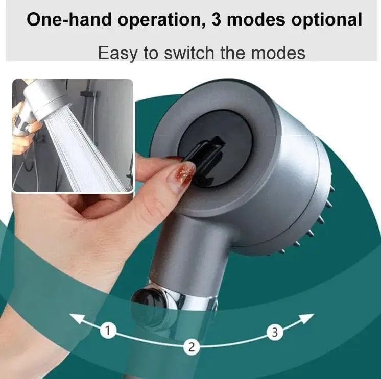 The SOUQ TRENDZ™ - 3-Mode Shower Head