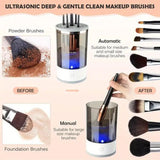 Electric Makeup Brush Cleaner – Clean & Dry in Seconds!