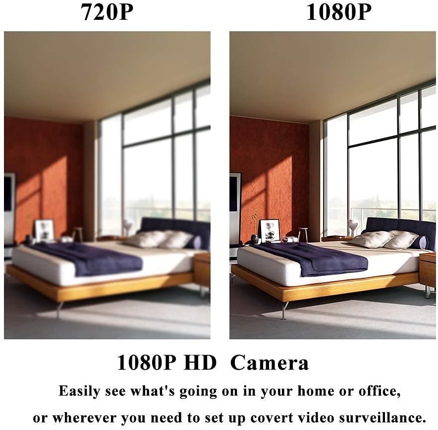 Baby Monitor Mini Clock Camera HD