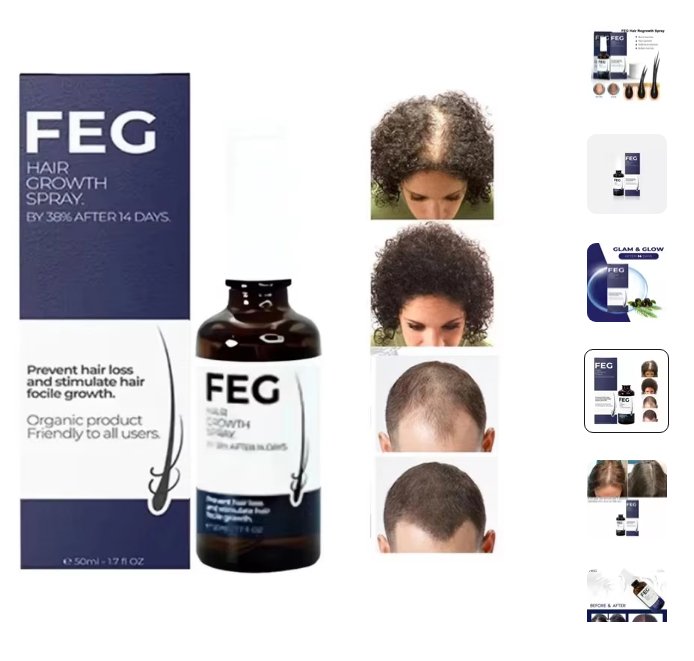 The SOUQ TRENDZ™ FEG Hair Growth Spray