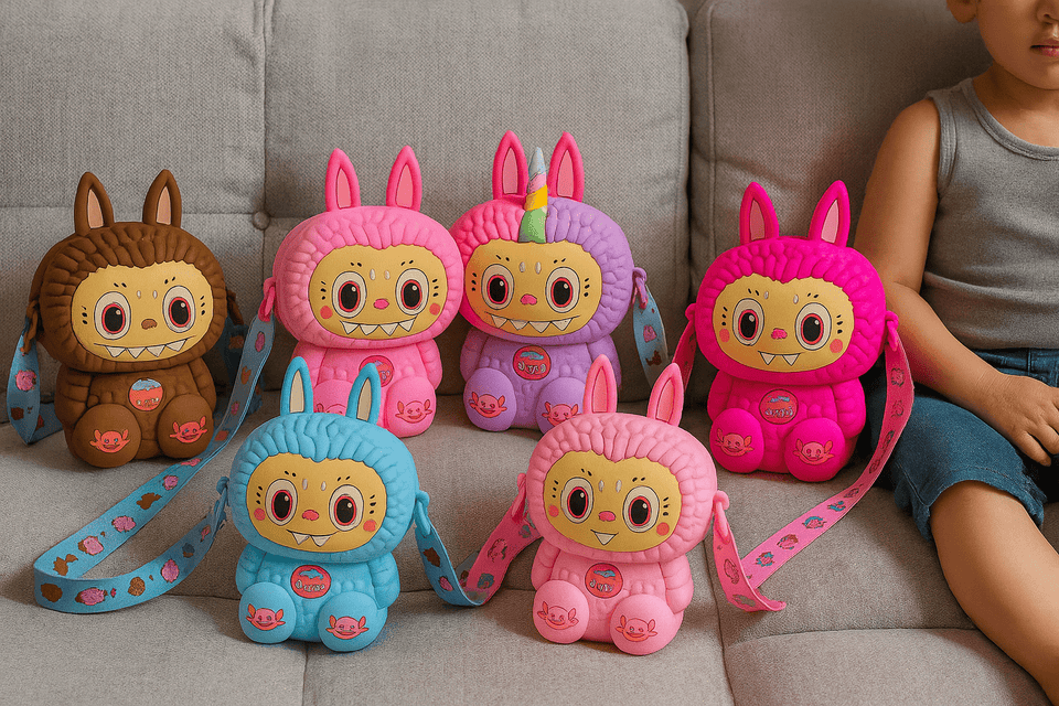Labubu - Monster Crossbody Bag for Kids